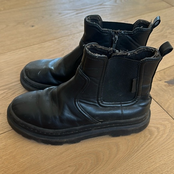 Zara girl Chelsea boots black 34 - Picture 2 of 4